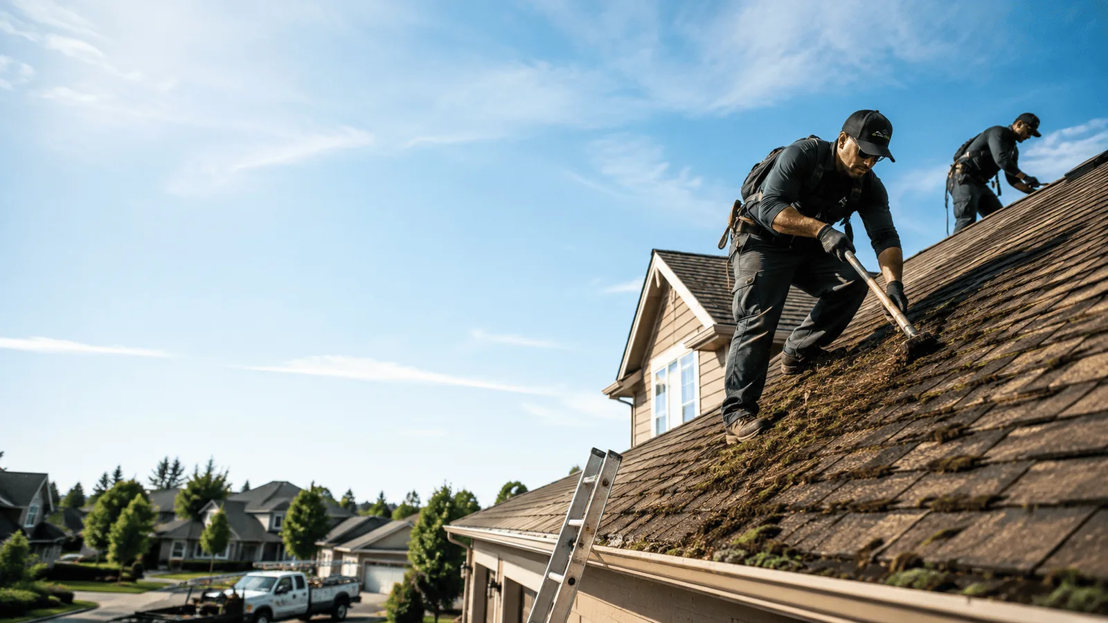 Roof Moss Removal in Bedminster, NJ near me